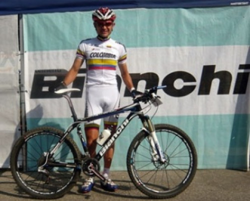 Paez is back to ride a Bianchi MTB